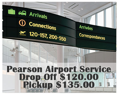 Pearson airport service